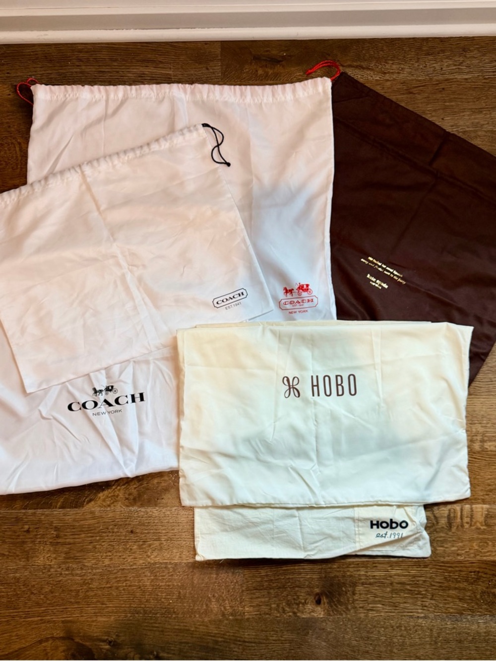 Designer Dust Bag Lot – Coach, Kate Spade, HOBO | Purse Storage Bags - Picture 2 of 2